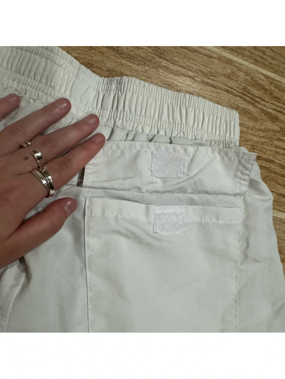 Polo Ralph Lauren white athletic/swim shorts